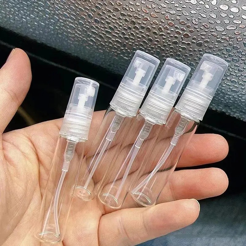 Perfume Fragrance Booster - 5/10 قطع زجاجات عطر صغيرة شفافة