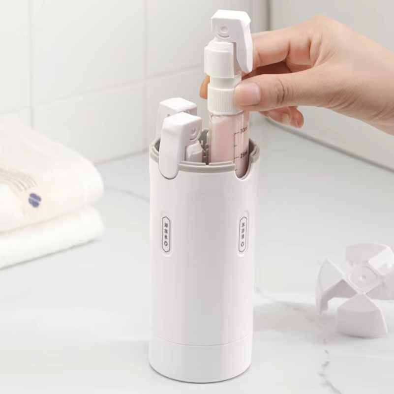 Perfume Fragrance Dispenser - مجموعة زجاجات سفر محمولة 4 في