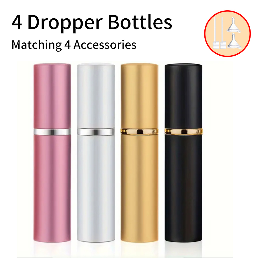 Perfume Fragrance Booster - 4 قطع + 4 ملحقات رذاذ