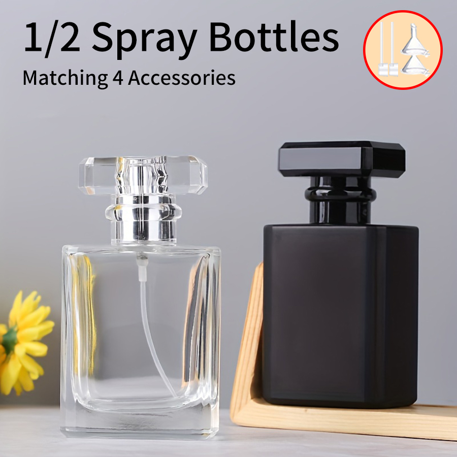 Perfume Fragrance Dispenser - 1/2 قطعة + 4 ملحقات زجاجة