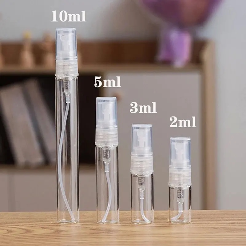 5/10 قطع زجاجات عطر صغيرة شفاف - مراجعة Perfume Fragrance Booster وسعره