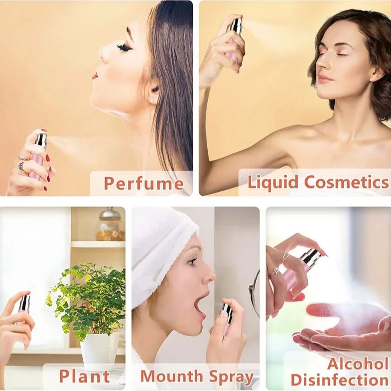 4 قطع + 4 ملحقات رذاذ عطر صغير - مراجعة Perfume Fragrance Booster وسعره