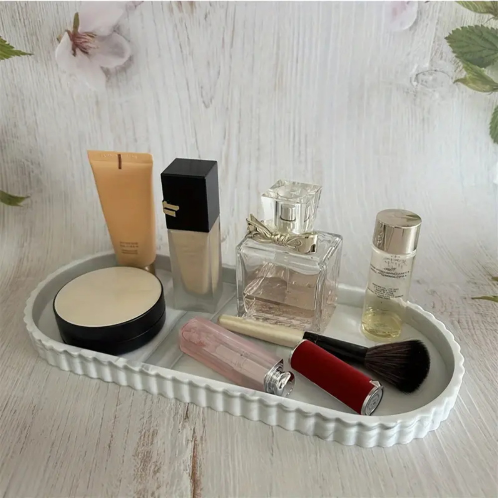 عبوة واحدة من صينية تخزين بيضا - مراجعة Perfume Fragrance Dispenser وسعره