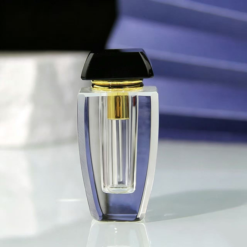 زجاجة عطر كريستالية فاخرة شفاف - مراجعة Perfume Fragrance Attar وسعره