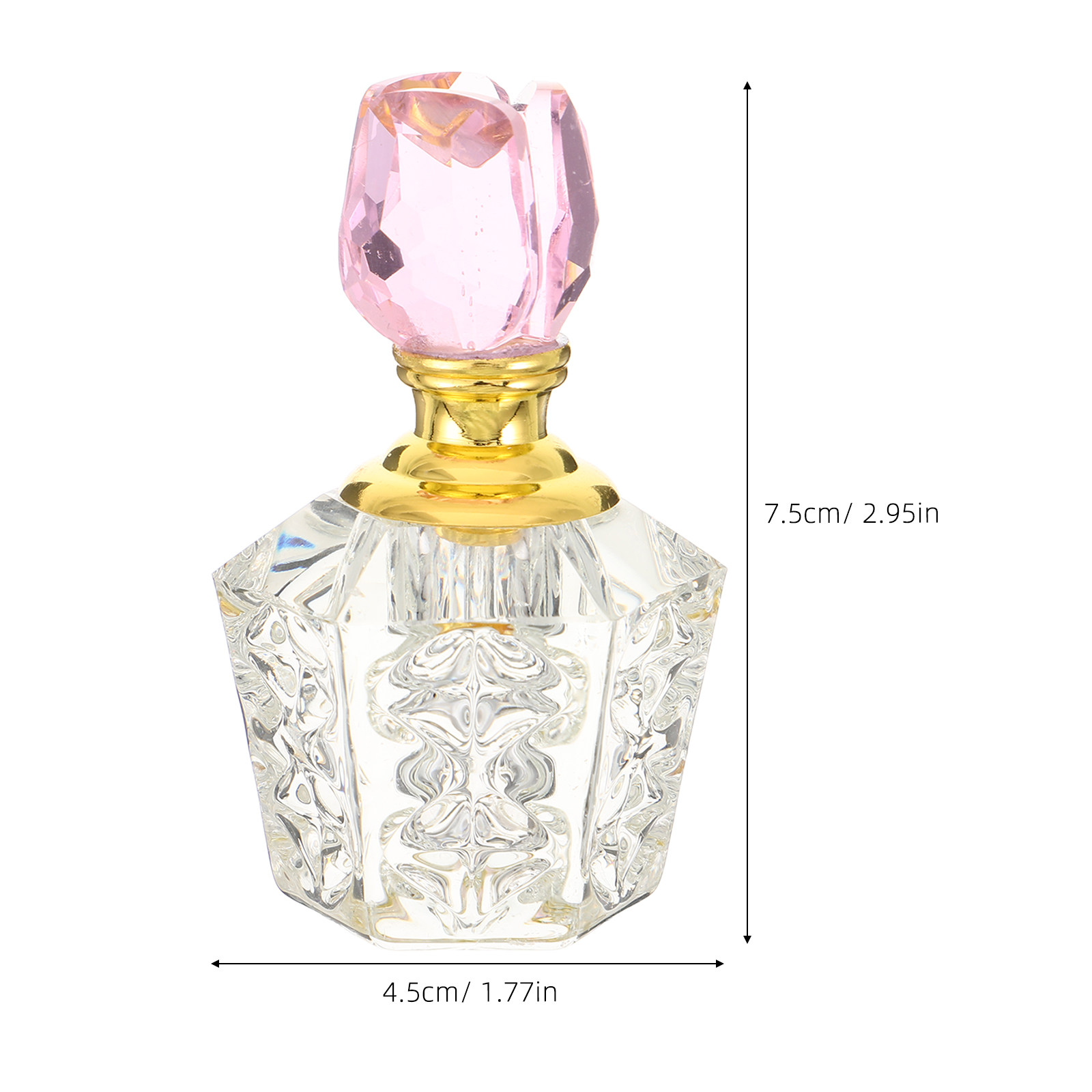 زجاجة عطر كريستالية فارغة قابل - مراجعة Perfume Fragrance Dispenser وسعره