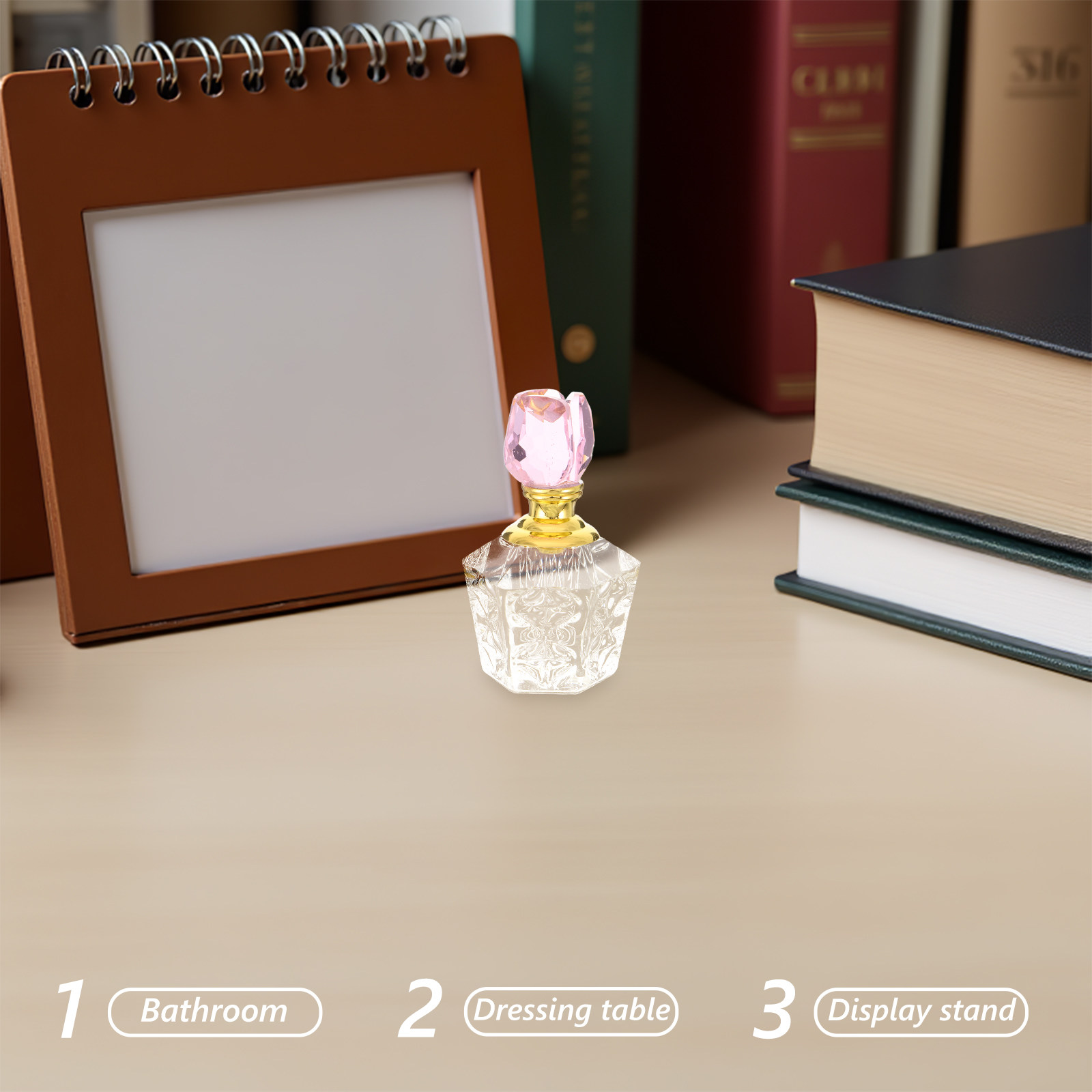 زجاجة عطر كريستالية فارغة قابل - مراجعة Perfume Fragrance Dispenser وسعره