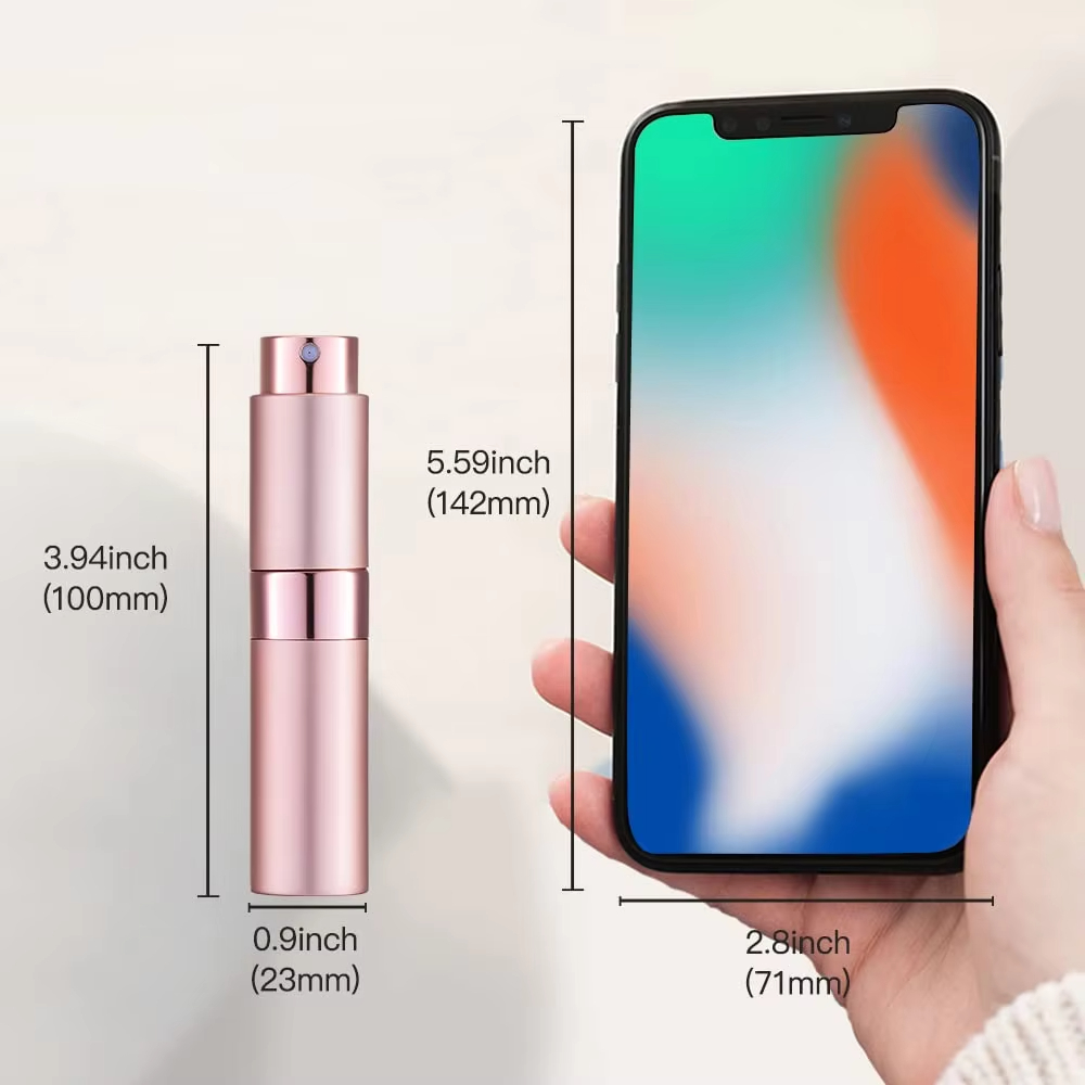 3 قطع + 4 ملحقات زجاجة رذاذ عط - مراجعة Perfume Fragrance Dispenser وسعره