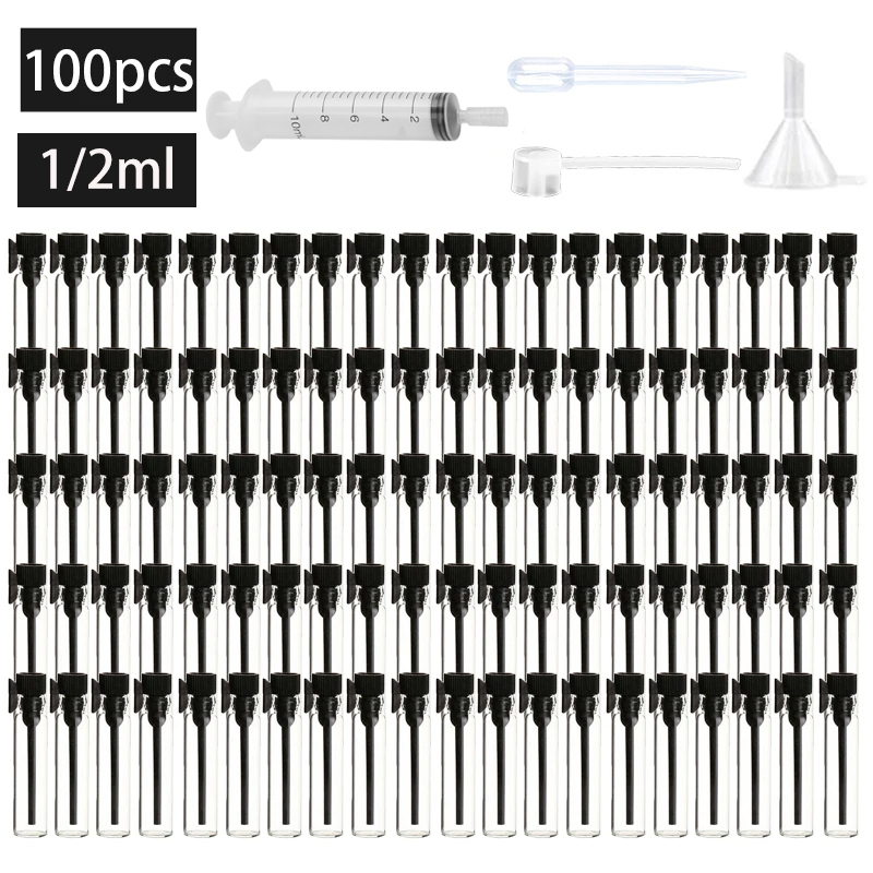 100/300 قطعة + 4 ملحقات 1/2 مل - مراجعة Perfume Fragrance Dispenser وسعره